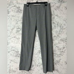 Uniqlo Men's Gray Checkered Dress Pants